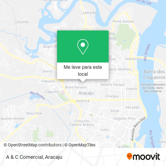 A & C Comercial mapa