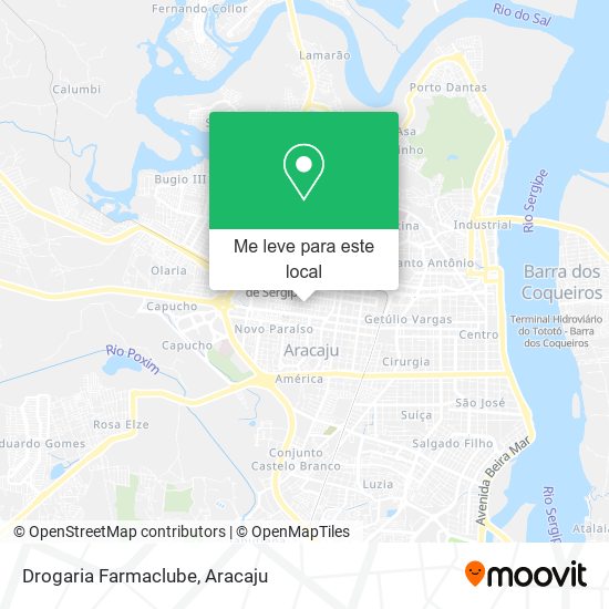 Drogaria Farmaclube mapa