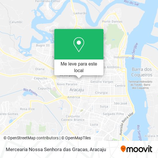 Mercearia Nossa Senhora das Gracas mapa