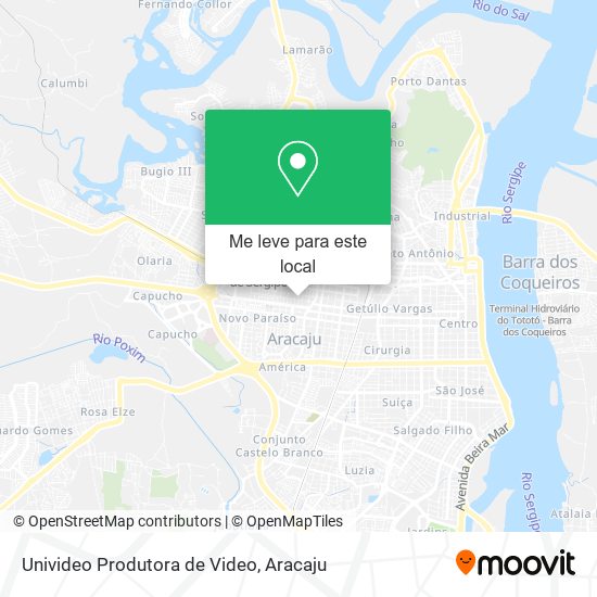 Univideo Produtora de Video mapa