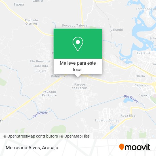 Mercearia Alves mapa