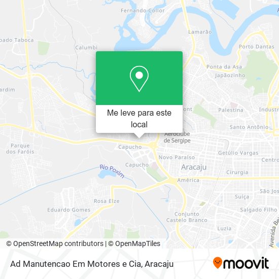 Ad Manutencao Em Motores e Cia mapa