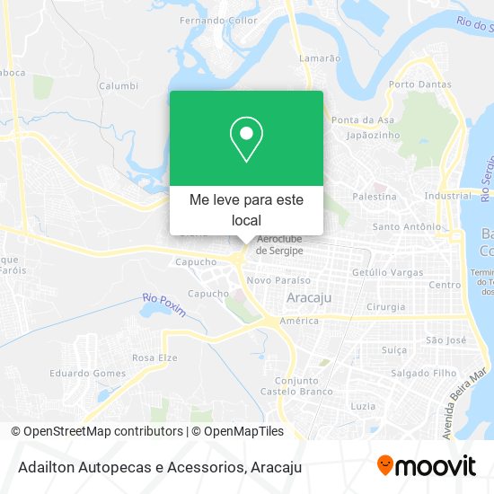 Adailton Autopecas e Acessorios mapa