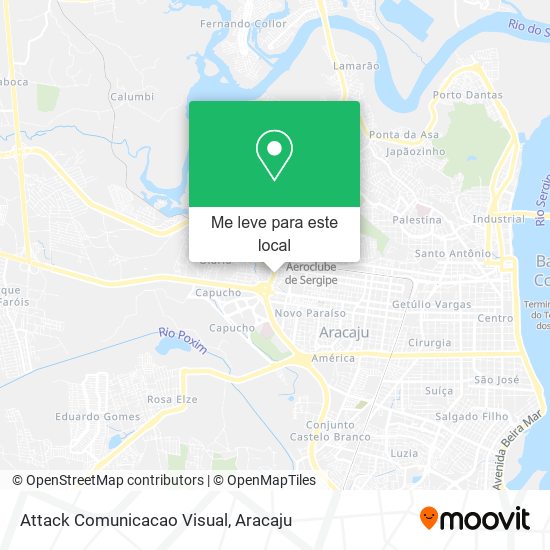 Attack Comunicacao Visual mapa