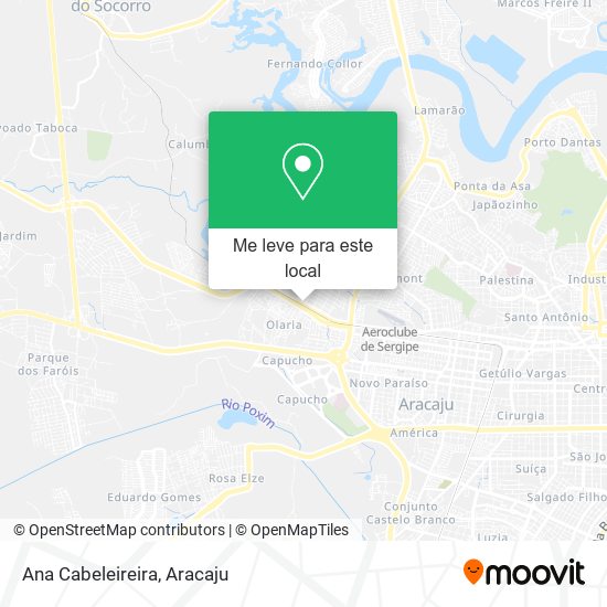 Ana Cabeleireira mapa