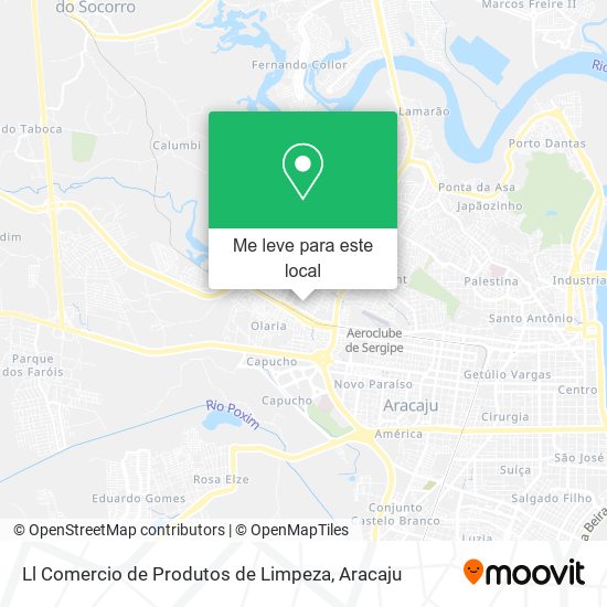 Ll Comercio de Produtos de Limpeza mapa