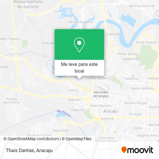 Thais Dantas mapa