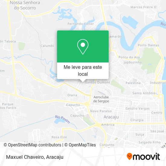 Maxuel Chaveiro mapa