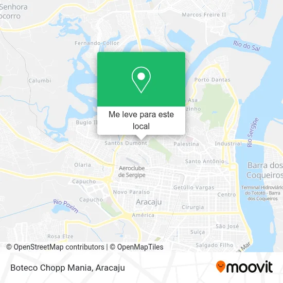 Boteco Chopp Mania mapa