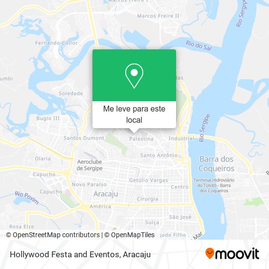 Hollywood Festa and Eventos mapa