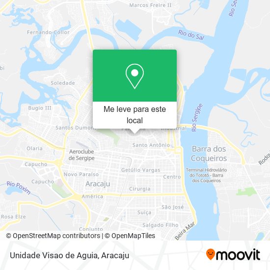 Unidade Visao de Aguia mapa