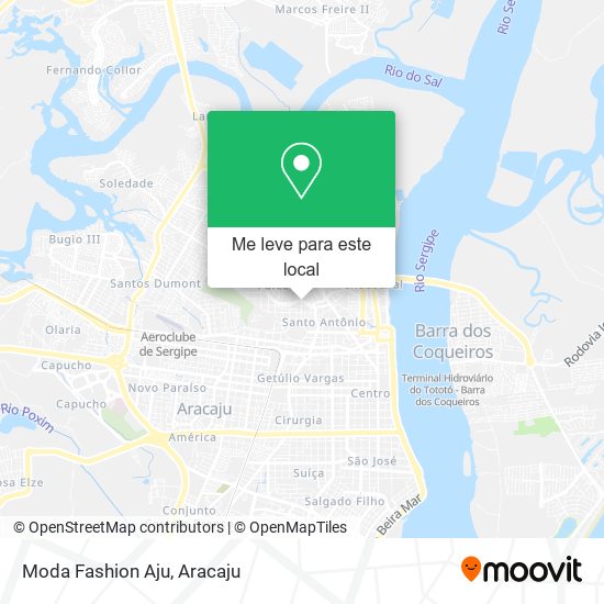 Moda Fashion Aju mapa