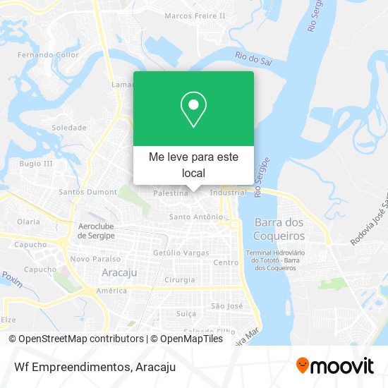 Wf Empreendimentos mapa