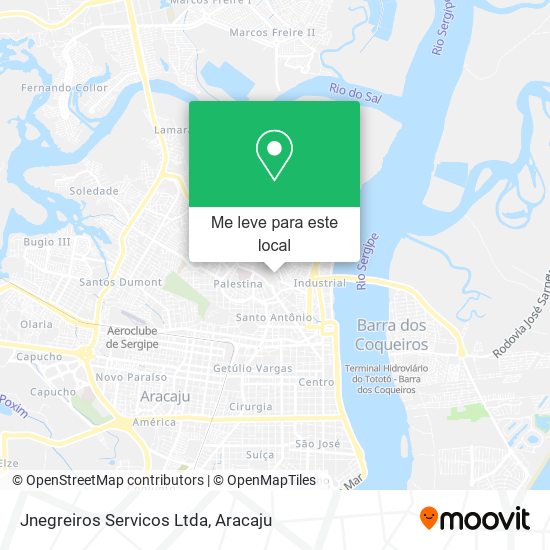 Jnegreiros Servicos Ltda mapa