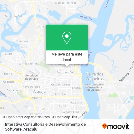 Interativa Consultoria e Desenvolvimento de Software mapa