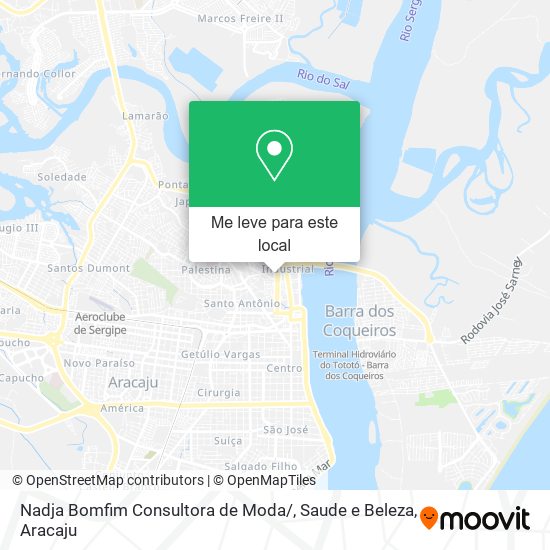 Nadja Bomfim Consultora de Moda / , Saude e Beleza mapa