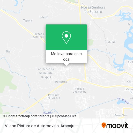 Vilson Pintura de Automoveis mapa