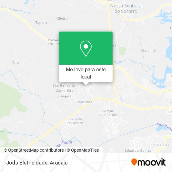 Jods Eletricidade mapa