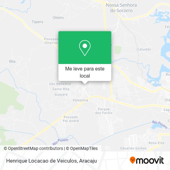 Henrique Locacao de Veiculos mapa