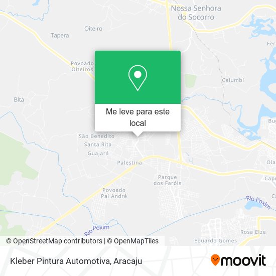 Kleber Pintura Automotiva mapa