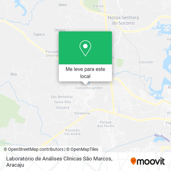Laboratório de Análises Clínicas São Marcos mapa