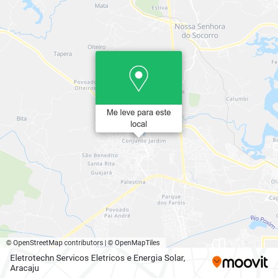 Eletrotechn Servicos Eletricos e Energia Solar mapa