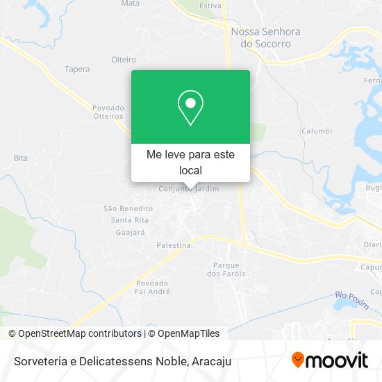 Sorveteria e Delicatessens Noble mapa