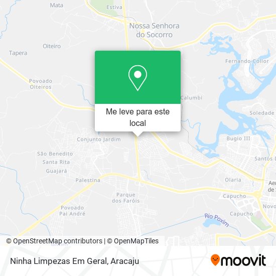 Ninha Limpezas Em Geral mapa