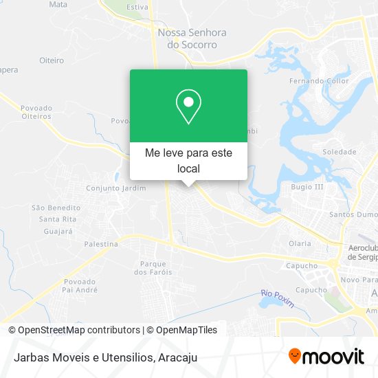 Jarbas Moveis e Utensilios mapa