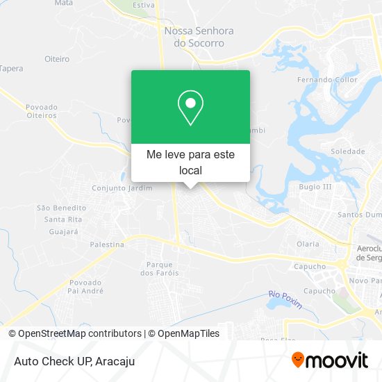 Auto Check UP mapa