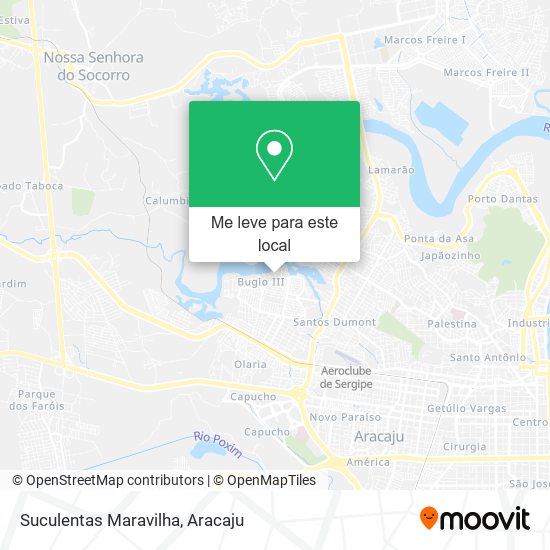 Suculentas Maravilha mapa