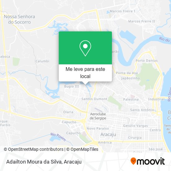 Adailton Moura da Silva mapa