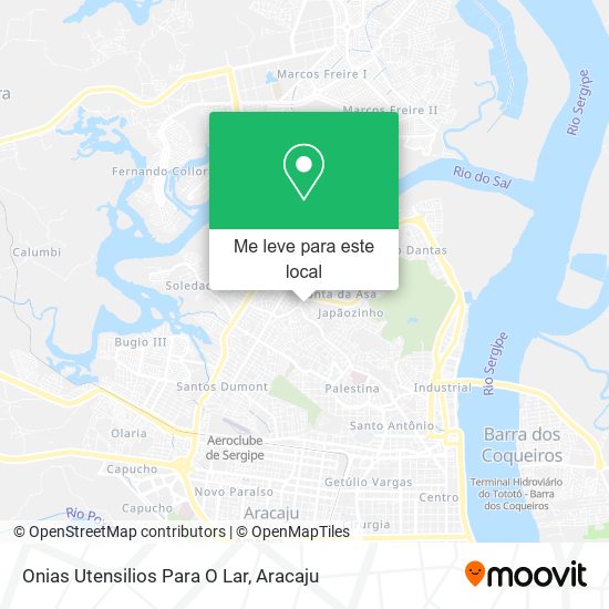 Onias Utensilios Para O Lar mapa