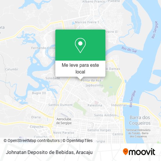 Johnatan Deposito de Bebidas mapa