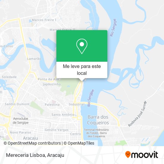 Mereceria Lisboa mapa