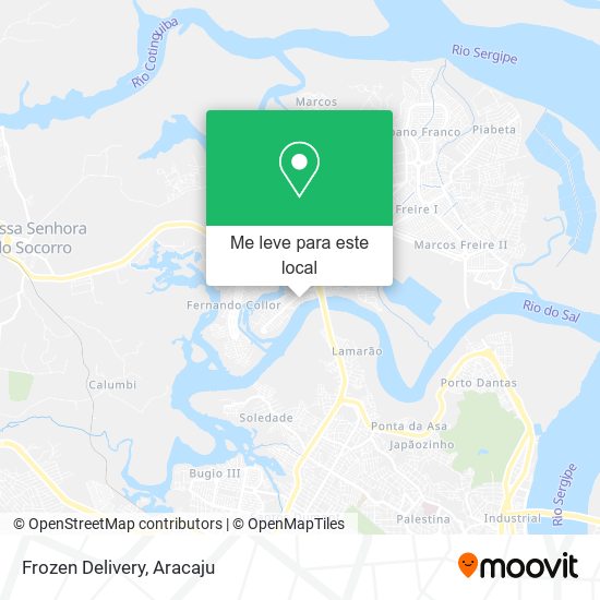 Frozen Delivery mapa