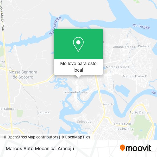 Marcos Auto Mecanica mapa