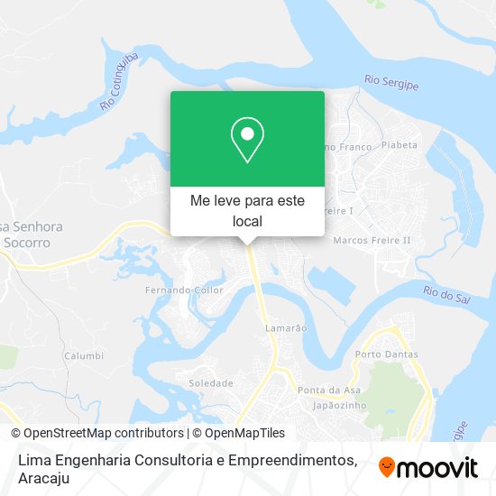 Lima Engenharia Consultoria e Empreendimentos mapa