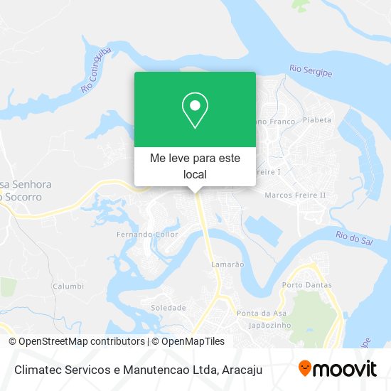 Climatec Servicos e Manutencao Ltda mapa