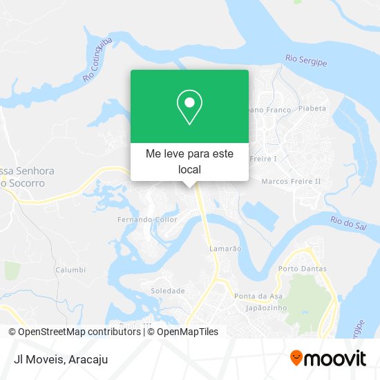 Jl Moveis mapa