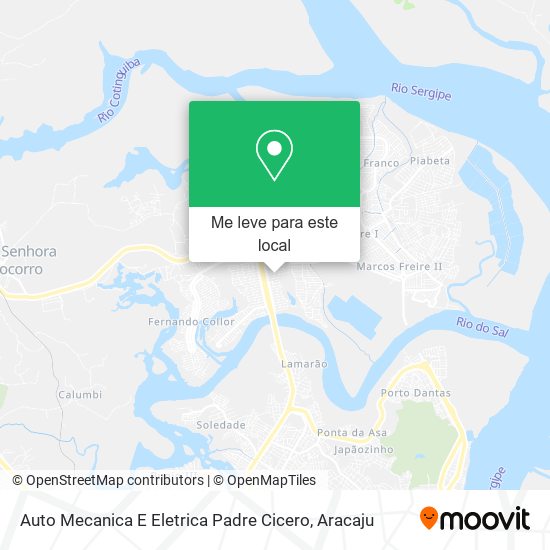 Auto Mecanica E Eletrica Padre Cicero mapa