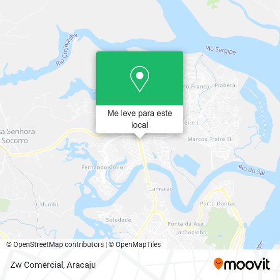 Zw Comercial mapa