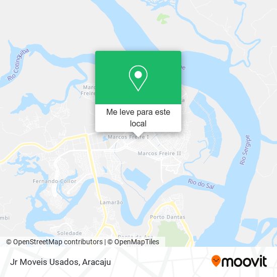 Jr Moveis Usados mapa