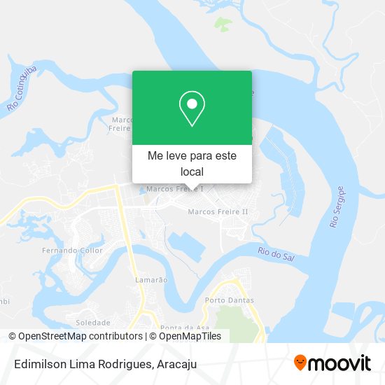 Edimilson Lima Rodrigues mapa