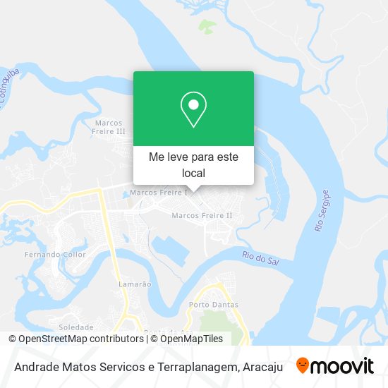 Andrade Matos Servicos e Terraplanagem mapa