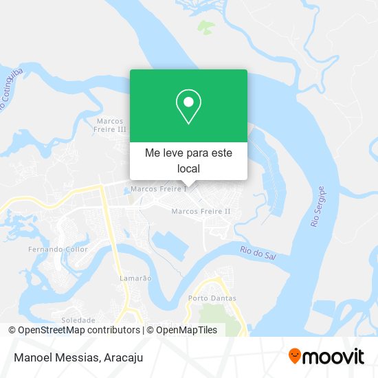 Manoel Messias mapa