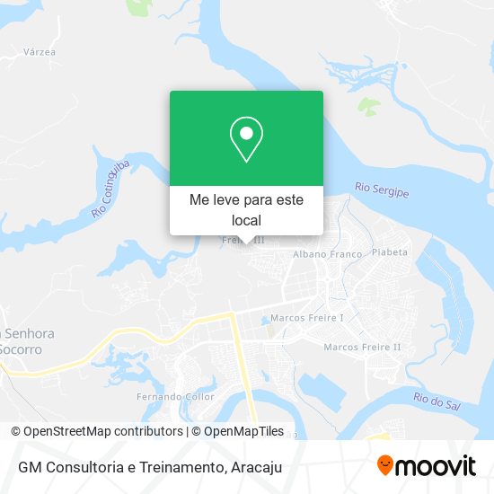 GM Consultoria e Treinamento mapa