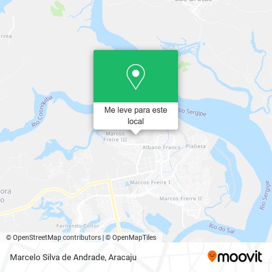 Marcelo Silva de Andrade mapa