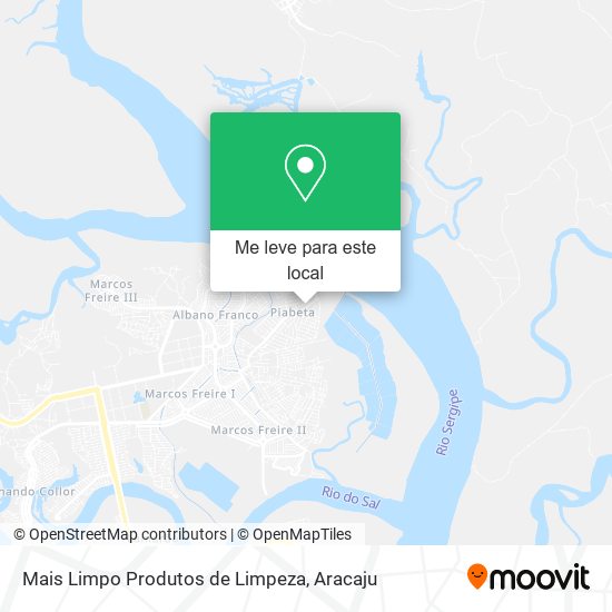 Mais Limpo Produtos de Limpeza mapa