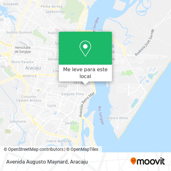 Avenida Augusto Maynard mapa